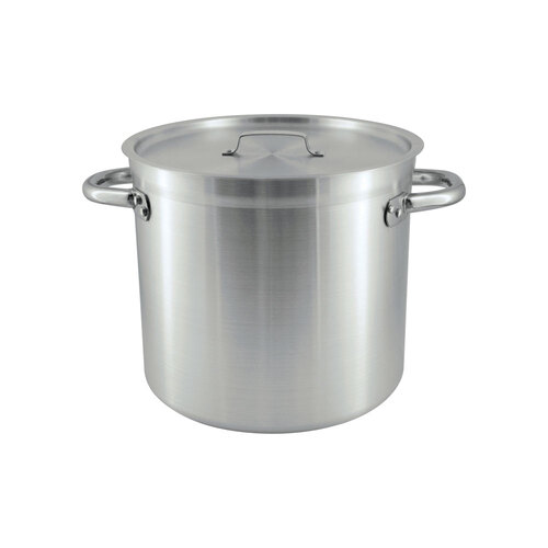 STOCKPOT ALUMINIUM 12LTR WITH LID