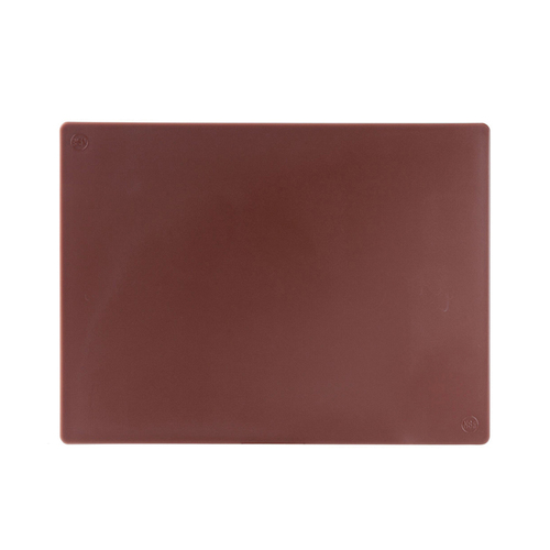 CHOPPING BOARD PE 230X380X12MM BROWN H