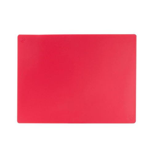 CHOPPING BOARD PE 230X380X12MM RED H