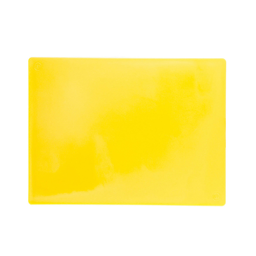 CHOPPING BOARD PE 230X380X12MM YELLOW H
