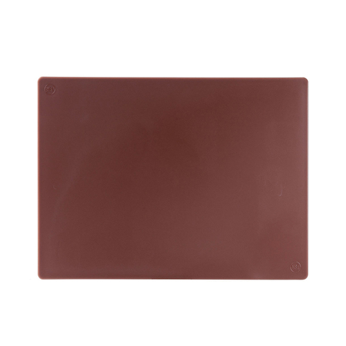 CHOPPING BOARD PE 508X381MM BROWN X12MM