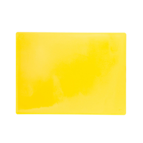 CHOPPING BOARD PE 508X381MM YELLOW X12MM