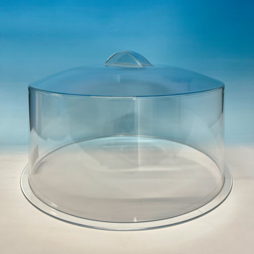 CLEAR  ACRYLIC CAKE COVER 30X17CM