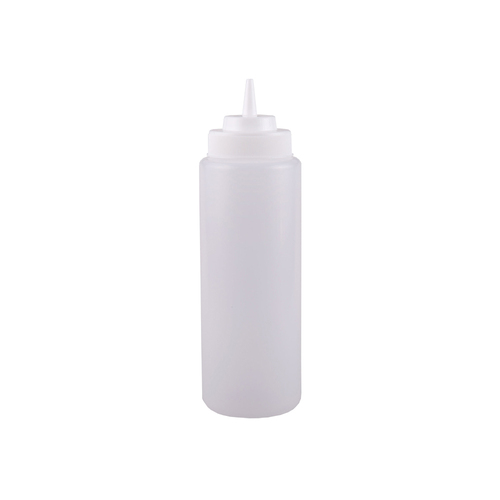 SQUEEZE BOTTLE 944ML CLEAR WIDE MOUTH