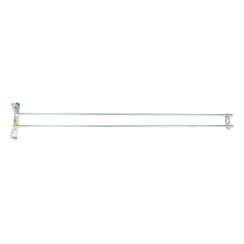 GLASS HANGER 645MM STAINLESS STEEL