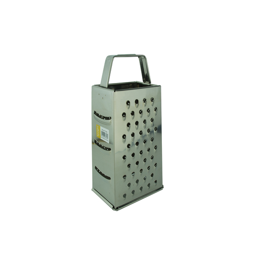 GRATER STAINLESS STEEL 4 SIDED 18CM