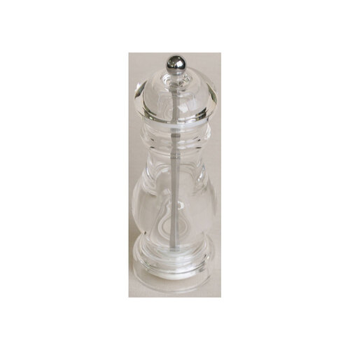 ACRYLIC SALT MILL 15CM