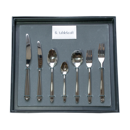 TABLEKRAFT AERO DAWN 42 PCE CUTLERY SET