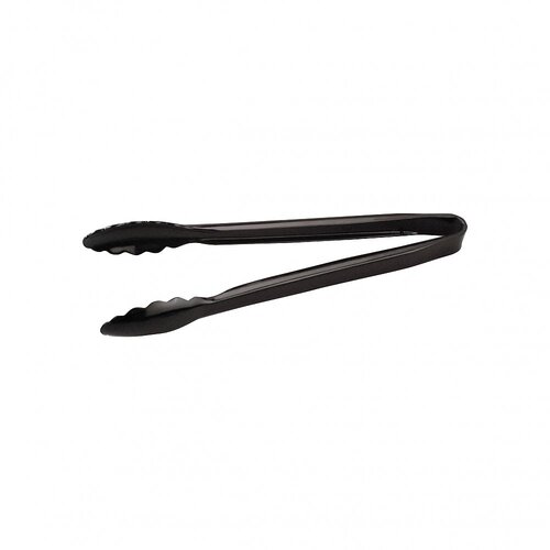 CHEF INOX TONG BLACK 30CM