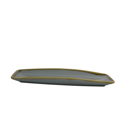 STORM GREY RECT PLATTER 330X140X32MM