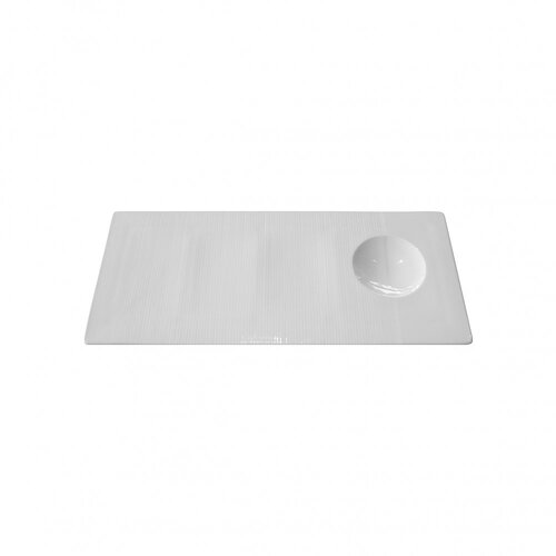 AURA RECT PLATE 350X155MM