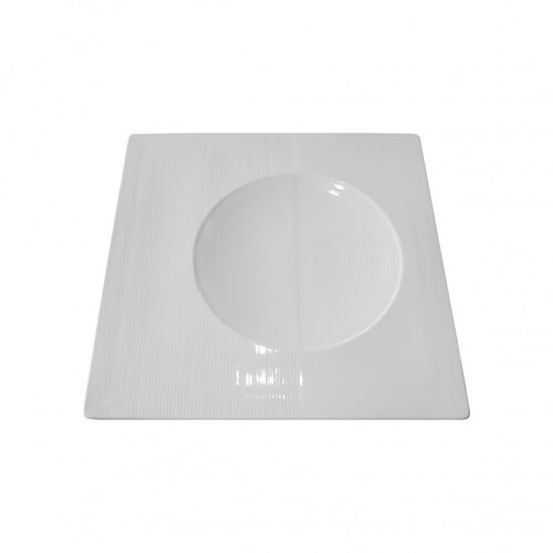 SQUARE PLATE 30X30CM