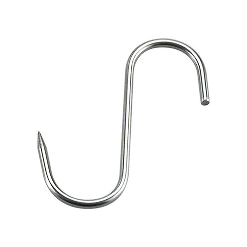 INOX MACEL HOOK S/S 180X8MM
