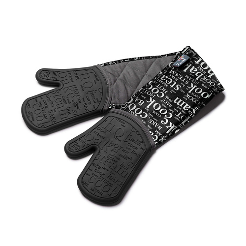 ZEAL DOUBLE GLOVE PRINT CHARCOAL