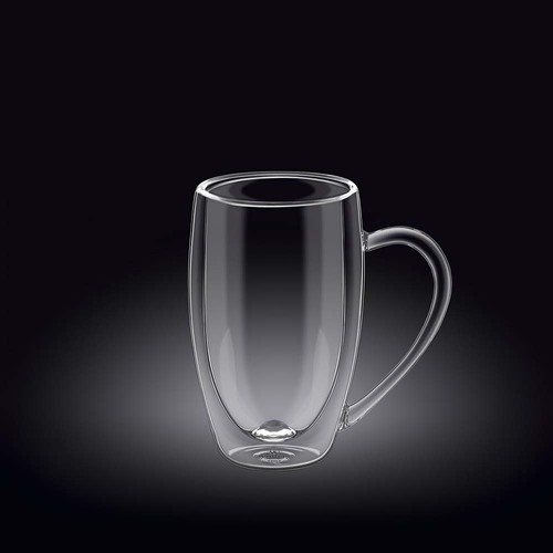  THERMO-GLASS GLASS 250ML DBL W/HANDLE