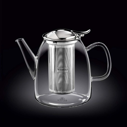THERMO-GLASS TEAPOT 1450ML URN S/S LID