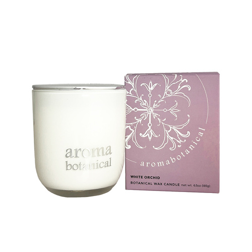 185g Jar Candle -White Orchid