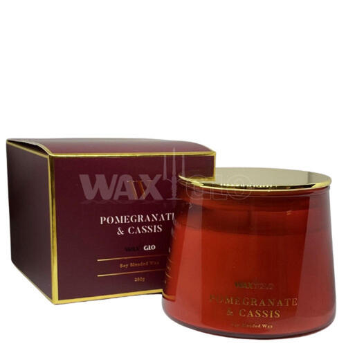 260g Jar Candle W-Scented -Pomegranate &