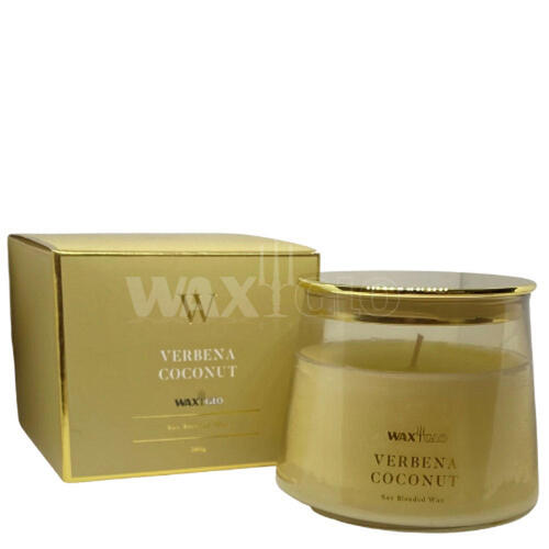 260g Jar Candle W-Scented -Verbena Cocon