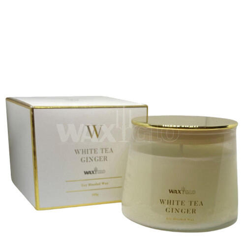 260g Jar Candle W-Scented -White Tea Gin