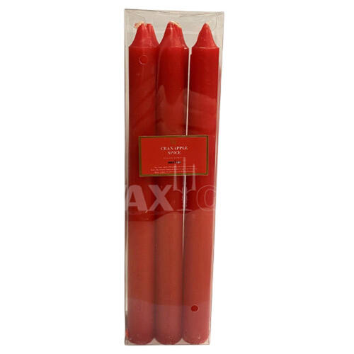 250mm W-SCENTED TAPER -CRANAPPLE SPICE (